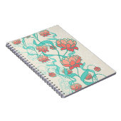 Abstract Lotus Pattern Notitieboek (Rechterzijde)
