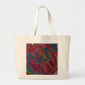 Abstract Love Jumbo Tote Bag (Voorkant)