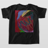 Abstract Love T-shirt (Laag Achter)