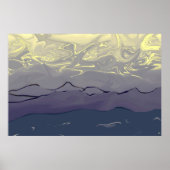 Abstract luchtruim poster (Voorkant)