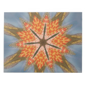 Abstract luipaardpatroon: een caleidoscoop-effect notitieblok (Voorkant)