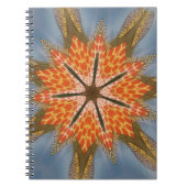 Abstract luipaardpatroon: een caleidoscoop-effect notitieboek (Voorkant)