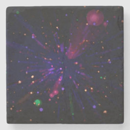 Abstract _lunares coaster stenen onderzetter