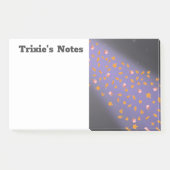 Abstract maanlicht herfstbladeren rozen post-it® notes (Voorkant)