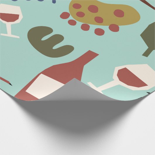 Abstract magazijnomslagpapier cadeaupapier (Hoek)