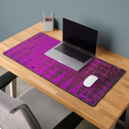 Abstract Magenta Retro Boemerang Golven Bureaumat