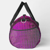 Abstract Magenta Retro Boemeranggolven Plunjezak (Rechts)