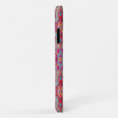 Abstract Magenta roze, blauw en rood Groovy Patroo Case-Mate iPhone Case (Achterkant/rechts)