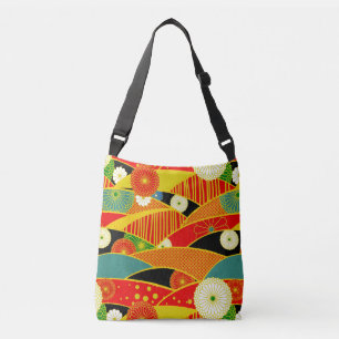 Abstract Magisch Landschap Crossbody Tas