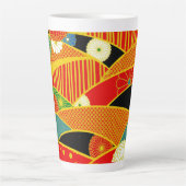 Abstract Magisch Landschap Latte Mok (Voorkant)