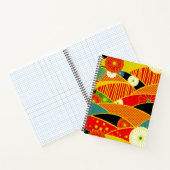 Abstract Magisch Landschap Spiral Notitieboek (Binnen)