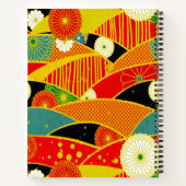 Abstract Magisch Landschap Spiral Notitieboek (Achterkant)