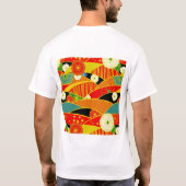Abstract Magisch Landschap T-Shirt (Achterkant)