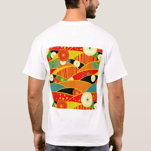 Abstract Magisch Landschap T-Shirt (Achterkant)