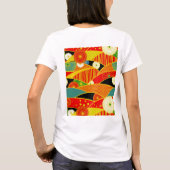 Abstract Magisch Landschap T-Shirt (Achterkant)