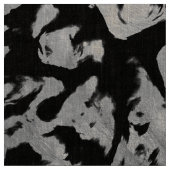Abstract Magisch - Zilver Zwart Stof (Close Up)