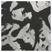 Abstract Magisch - Zilver Zwart Stof (Close Up)