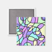 Abstract Magneet (Voorkant / Achterkant)