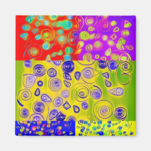 Abstract Magneet (Voorkant)