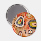 Abstract Magneet (Voorkant / Achterkant)