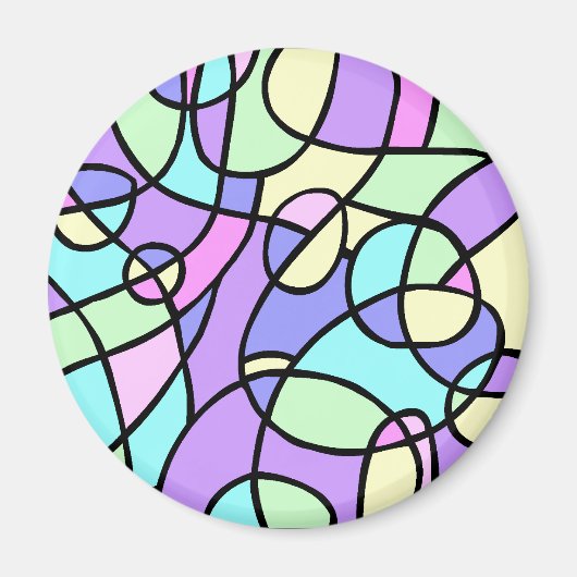 Abstract Magneet (Voorkant)