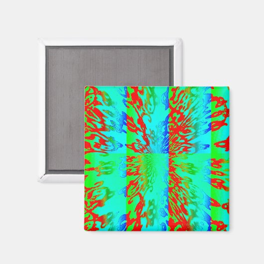 Abstract Magneet (Voorkant / Achterkant)