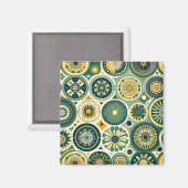 Abstract magneet (Voorkant / Achterkant)