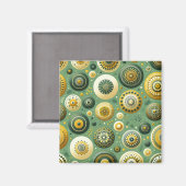 Abstract magneet (Voorkant / Achterkant)