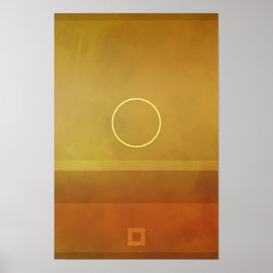 Abstract magnesiet 05 poster