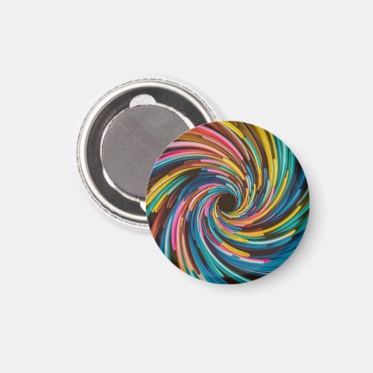 abstract Magnet (Voorkant / Achterkant)