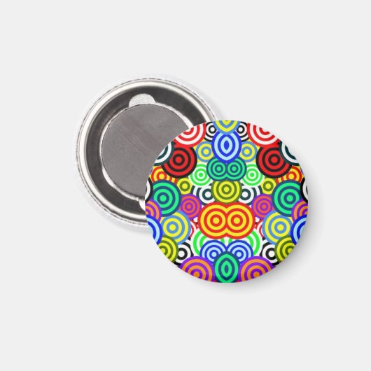 abstract Magnet (Voorkant / Achterkant)