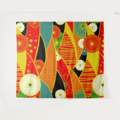 Abstract magnetisch landschap wandkleed (Voorkant (horizontaal))