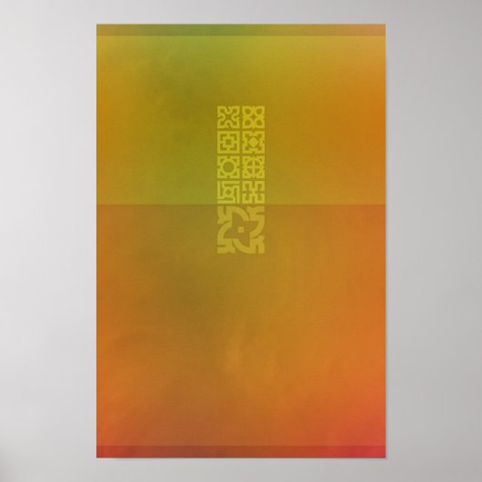 Abstract Magnetisme 02 Poster (Voorkant)