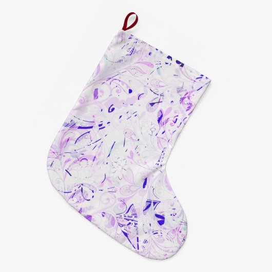 Abstract Mandala 2 Grote Kerstsok (Voorkant (Hangend))