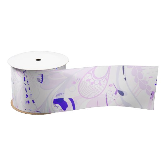 Abstract Mandala 2 Satijnen Lint (Spoel)