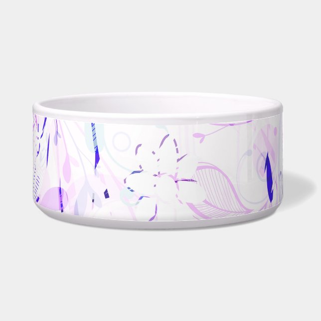 Abstract Mandala 2 Voerbakje (Voorkant)