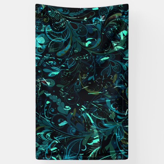 Abstract Mandala 3 Spandoek (Verticaal)