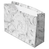 Abstract Mandala 4 Groot Cadeauzakje (Achterkant Gekanteld)