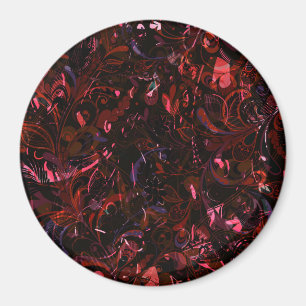 Abstract Mandala 6 Magneet