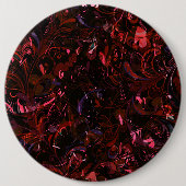 Abstract Mandala 6 Ronde Button 6,0 Cm (Voorkant)