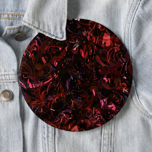 Abstract Mandala 6 Ronde Button 6,0 Cm (In situ)