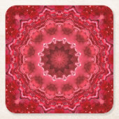 Abstract , mandala , caleidoscoop kartonnen onderzetters (Voorkant)