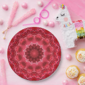Abstract , mandala , caleidoscoop papieren bordje (Feest)
