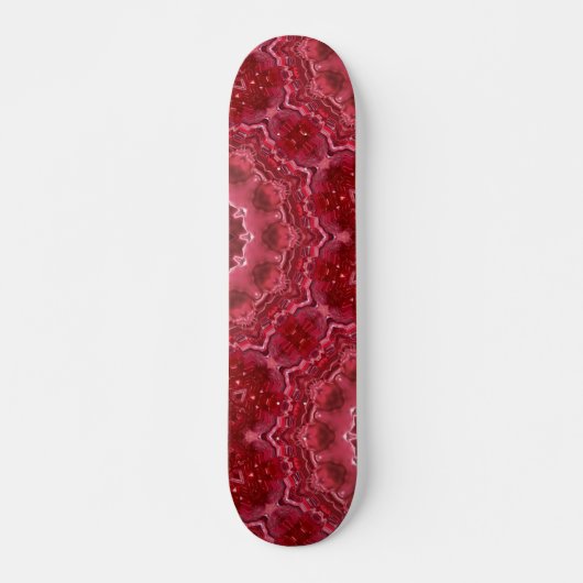 Abstract , mandala , caleidoscoop persoonlijk skateboard (Voorkant)