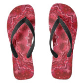 Abstract , mandala , caleidoscoop teenslippers (Voetbed)