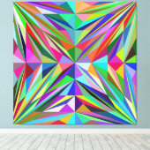 Abstract Mandala Canvas Afdruk (Insitu (Houten vloer))