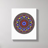 Abstract Mandala Canvas Afdruk (Voorkant)