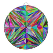 Abstract Mandala Dartbord (Voorkant)