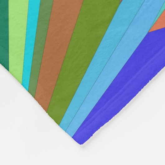 Abstract Mandala Fleece Deken (Hoek)