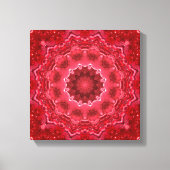 Abstract, mandala, kaleidoscoop canvas afdruk (Voorkant)
